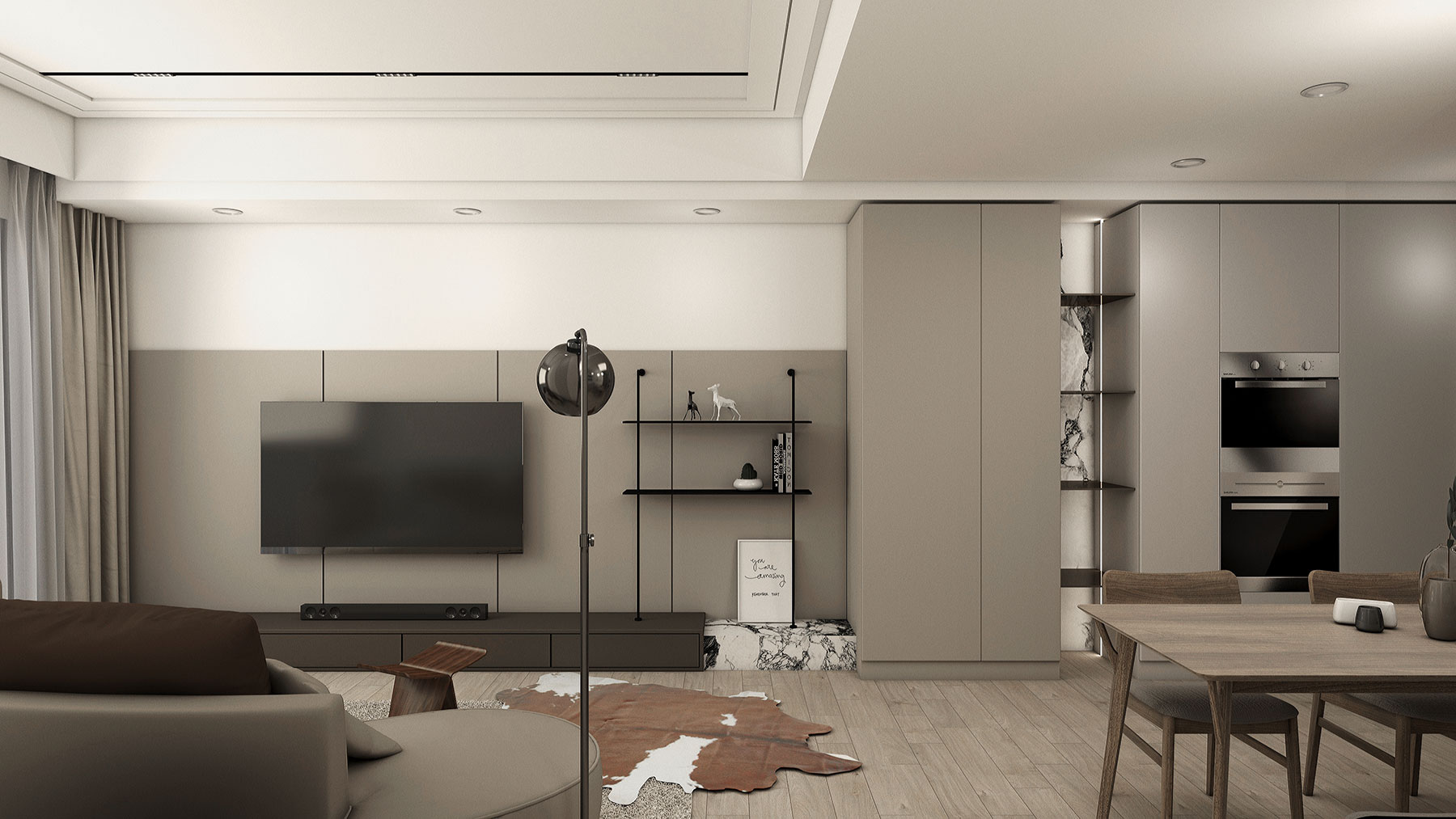 莎若設計_悅峰華住宅照片1