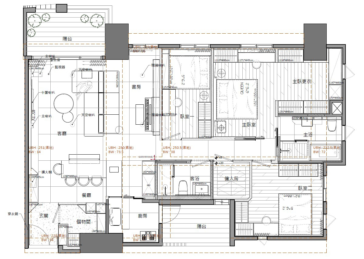 莎若設計_永雄卓閱平面圖